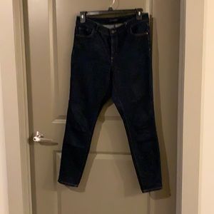 New - Jeans - Ann Taylor Curvy Skinny Dark - 10